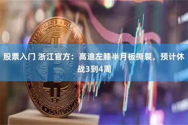 股票入门 浙江官方：高迪左膝半月板撕裂，预计休战3到4周